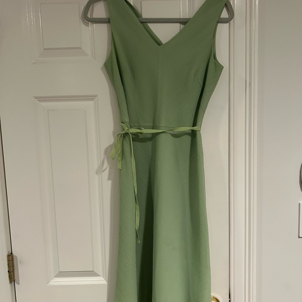 Casual Corner Green A-Line Midi Dress for Weddings